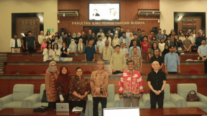Gandeng Profesor Soka University Jepang, Laboratorium Sejarah UI Sukses Menyelenggarakan Seri Bincang Sejarah (SBS)