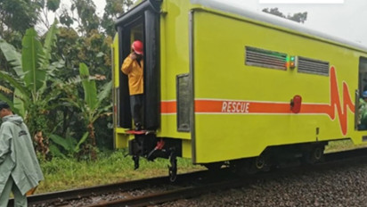 KA Bangunkarta Anjlok di Bumiayu, Rekayasa Operasi Diterapkan
