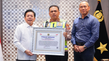 Respons Positif Pengamanan Mudik Lebaran 2026, Kakorlantas Polri Diganjar Penghargaan
