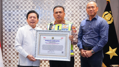 Respons Positif Pengamanan Mudik Lebaran 2026, Kakorlantas Polri Diganjar Penghargaan