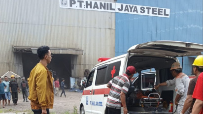 Ledakan di Pabrik Baja Sidoarjo Akibatkan Satu Orang Tewas
