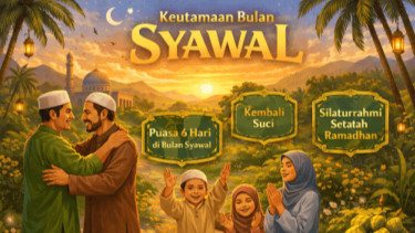 Jangan sampai Terlewatkan, 3 Amalan Terakhir ini Menyempurnakan Ibadah di Bulan Syawal