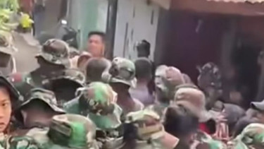 Viral Warga Cekcok dengan Gerombolan TNI di Lenteng Agung Diduga Akibat Pembongkaran Pemukiman, Kadispenad Ungkap Faktanya