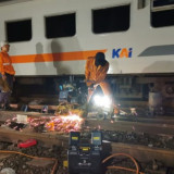 KAI 5 Purwokerto Normalisasi Jalur Bumiayu Brebes Usai Insiden KA Bangunkarta Anjlok