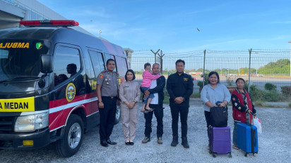 Viral Alami Gizi Buruk dan Gangguan Mata, Bocah di Nias Dirujuk ke RS Bhayangkara Medan Didampingi DPD AMS XII Sumut