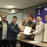 Geliat Pendaftaran Caketum HIPMI Pusat Dimulai, Anthony Leong Ambil Formulir Pendaftaran