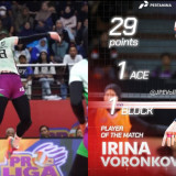 Mengenal Irina Voronkova, Mesin Pencetak Poin yang Bawa Jakarta Pertamina Enduro Melonjak di Final Four Proliga 2026!