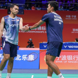 Hasil Kejuaraan Asia 2026: Lewati Wakil Tuan Rumah Straight Game, Fajar/Fikri Melangkah Mulus ke Babak Perempat Final