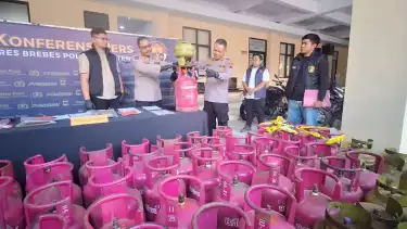 Oknum Kepsek SMK di Brebes Ditangkap, Gudang Sekolah Jadi Tempat Oplos Tabung Gas