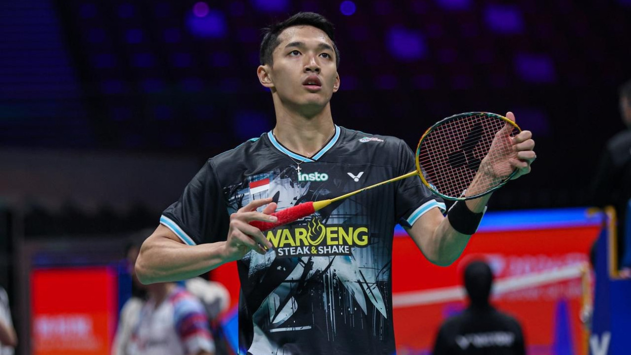 Jonatan Christie Kandas, Indonesia Dipastikan Tanpa Wakil Tunggal Putra di Semifinal Kejuaraan Asia 2026
            - galeri foto