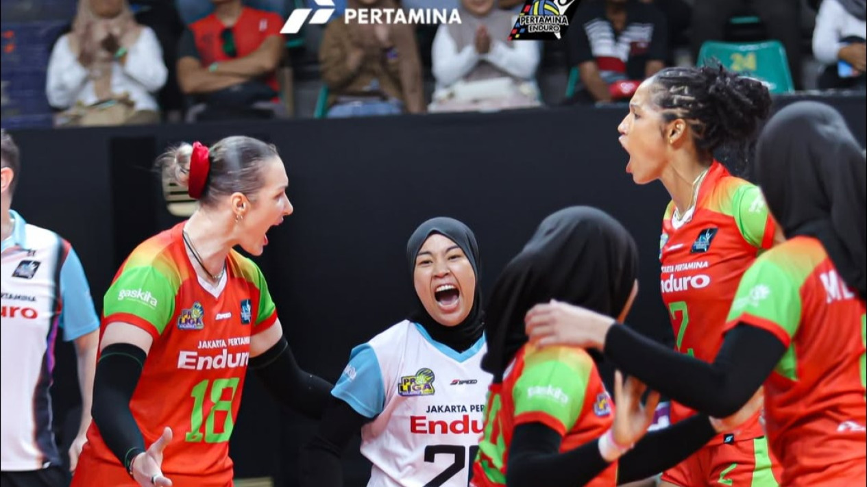 Jakarta Pertamina Enduro 'Hancurkan' Harapan Gresik Phonska di Final Four Proliga 2026, Amankan Peluang ke Grand Final
            - galeri foto