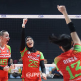 Tak Ada yang Bisa Membendung Service Ace Brutal Jakarta Pertamina Enduro, Bikin Gresik Phonska Gemetar di Final Four Proliga 2026!
