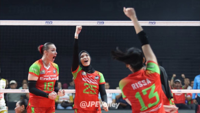 Tak Ada yang Bisa Membendung Service Ace Brutal Jakarta Pertamina Enduro, Bikin Gresik Phonska Gemetar di Final Four Proliga 2026!