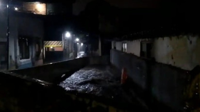 Hujan Deras Sejak Kamis, Luapan Kali Belik Rendam Rumah Warga di Gondokusuman Yogyakarta