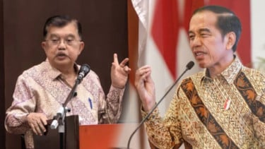 Jokowi Lontarkan Respons Menohok ke Jusuf Kalla soal Tunjukkan Ijazah Asli: Kebalik-balik Itu