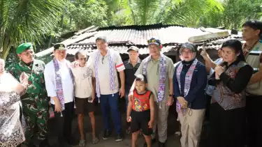 Mendagri dan Menteri PKP Gaspol Renovasi 1.000 RTLH di Sitaro, Tegaskan Negara Hadir di Perbatasan