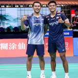 Akui Ganda Taiwan Punya Defense Bagus, Fajar/Fikri Ungkap Kunci Kemenangan di Perempat Final Kejuaraan Asia 2026