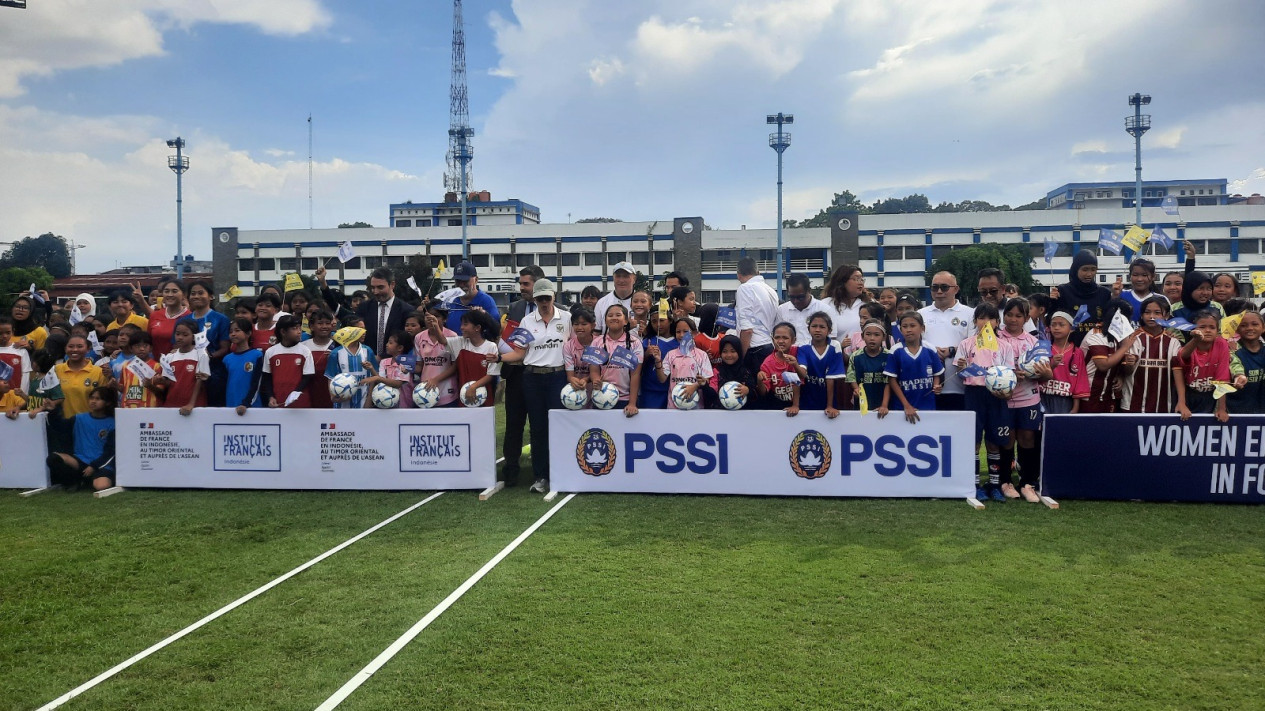 Gaet Prancis, PSSI Gelar Rangkaian Pembangunan Sepak Bola Putri di Bandung dan Jakarta
            - galeri foto