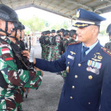 Batalyon Parako 463 Pasgat Lepas Prajurit Pancawara Melaksanakan Satgas Pamtas RI-PNG