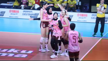 Sukses Comeback dari Jakarta Popsivo Polwan, Gresik Phonska Plus Selangkah Lagi Amankan Tiket Grand Final Proliga 2026