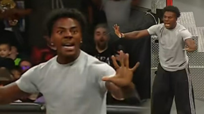 IShowSpeed Kena Mental! Tabrak LA Knight di WWE Sambil Berulang Kali Ucap ‘Wallahi’ Viral