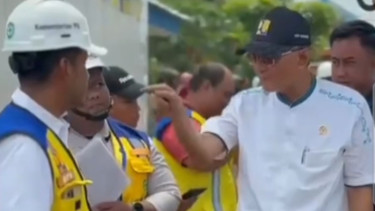 Sidak di Nganjuk, Menteri PU Semprot Kontraktor Proyek Sekolah Rakyat