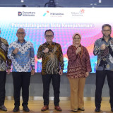Telkom Gandeng PGN dan Mitra Global, Siapkan Infrastruktur Digital Ramah Lingkungan Terintegrasi