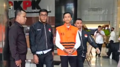 Resmi Ditahan KPK, Ajudan Gubernur Riau Marjani Ngaku Dijadikan "Tumbal"