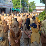 Pasca OTT KPK, Apel Rutin Pemkab Tulungagung Tidak Dihadiri Belasan Pejabat Terperiksa