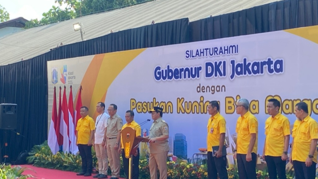 Hadiri Halal Bihalal, Pramono Apresiasi Kinerja Pasukan Kuning: Mereka Pantas Dapat Itu
            - galeri foto