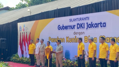 Hadiri Halal Bihalal, Pramono Apresiasi Kinerja Pasukan Kuning: Mereka Pantas Dapat Itu