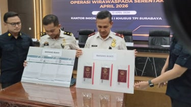 Tiga WNA Tiongkok Diduga Langgar Izin Tinggal, Diamankan Imigrasi Surabaya