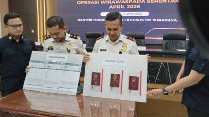 Tiga WNA Tiongkok Diduga Langgar Izin Tinggal, Diamankan Imigrasi Surabaya