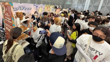 Ada Batik, Tenun Hingga Kerajinan, UMKM Indonesia Ikut Pameran Dunia di Tokyo Dome Jepang