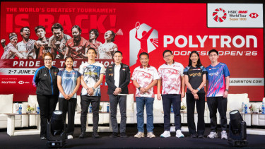 Polytron Indonesia Open 2026 Suguhkan Turnamen Bulu Tangkis Prestisius yang Dibalut Inovasi Teknologi Keberlanjutan