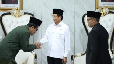 Ingin Maju Jadi Calon Ketum PBNU, KH Abdussalam Shohib Temui Menag Nasaruddin Umar Minta Restu