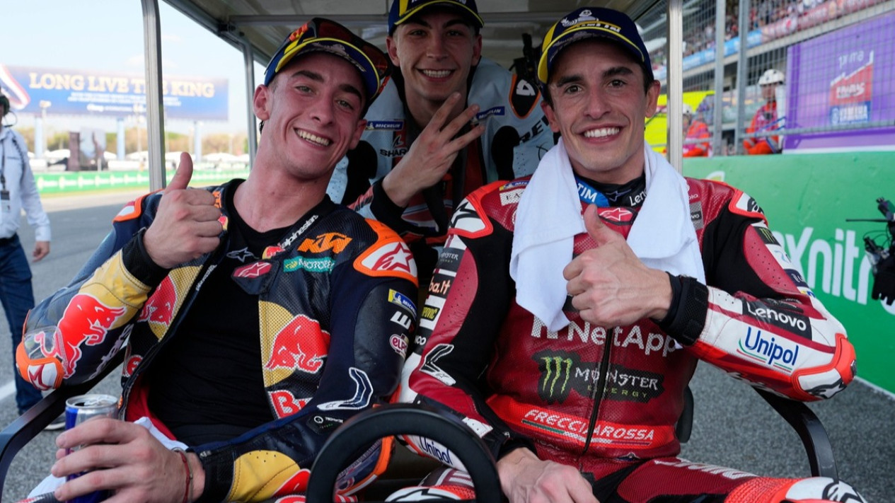 Komentar Berkelas Pedro Acosta Usai Dirumorkan Jadi Rekan Satu Tim Marc Marquez di Ducati Musim Depan
            - galeri foto