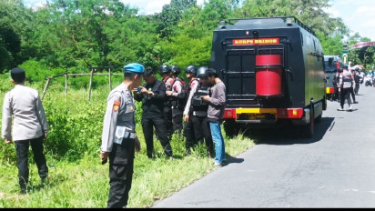 Tim Jibom Polda DIY Ledakkan Granat di Sleman, Diduga Milik Purnawirawan TNI AD yang Disimpan dalam Peti Kayu