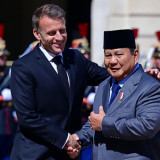 Prabowo Disambut Militer Prancis di Élysée, Macron Gelar Pertemuan Eksklusif