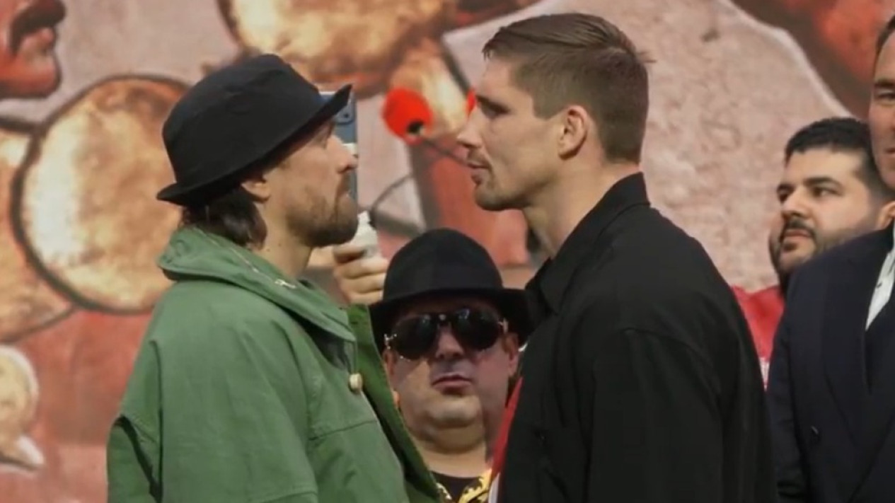 Face Off Panas Oleksandr Usyk vs Verhoeven, Ujian Rekor Sempurna “The Cat” di Kelas Berat Tinju
            - galeri foto