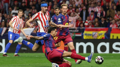 Penyebab Barcelona Gagal Comeback Kontra Atletico Madrid di Liga Champions Diungkap Frenkie de Jong