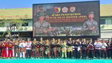 Kodam V/Brawijaya Kembangkan Pencak Silat Militer untuk Cetak Prajurit TNI AD Tangguh dan Berkarakter