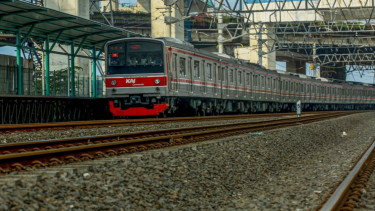 Berita Foto: Pembangunan Stasiun JIS Capai Kemajuan, Ditargetkan Beroperasi Juni 2026