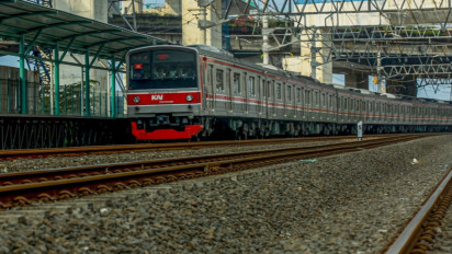 Berita Foto: Pembangunan Stasiun JIS Capai Kemajuan, Ditargetkan Beroperasi Juni 2026