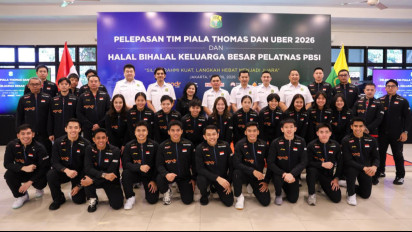 PBSI Beberkan Target Tim Bulu Tangkis Indonesia di Piala Thomas dan Uber 2026