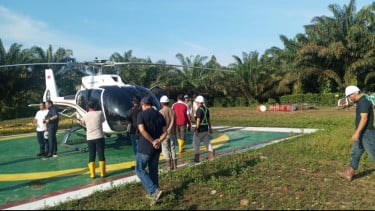 Helikopter Hilang Kontak di Kalimantan Barat