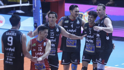 Hasil Final Four Proliga 2026: LavAni Masih Unbeaten! Boy Arnez Cs Sukses Gulung Surabaya Samator Tiga Set Langsung