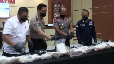 Sempat Gagal Konferensi Pers di Sumenep, Hari Ini Kapolda Jatim Rilis Temuan 22 Kilogram Kokain