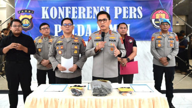 Polda Jambi Ringkus Buronan Kasus Sabu Seberat 58 Kilogram