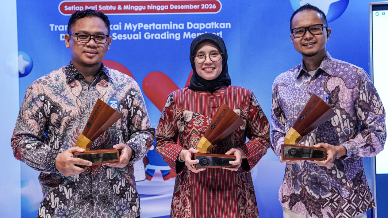 Pertamina Patra Niaga Sabet 4 Penghargaan Indonesia WOW Brand 2026, Ini yang Jadi Unggulan
            - galeri foto